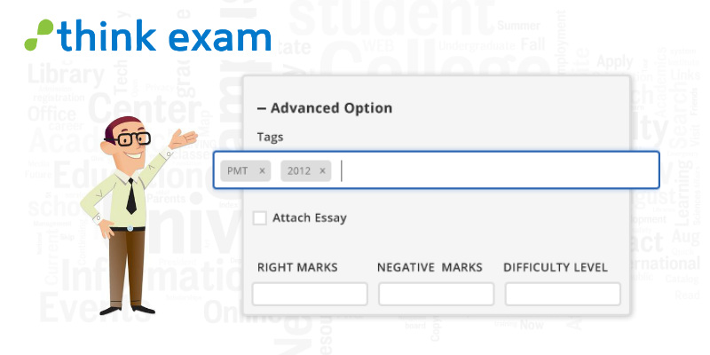 tags in thinkexam
